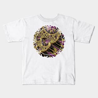 All That Glitters Fractal Art Kids T-Shirt